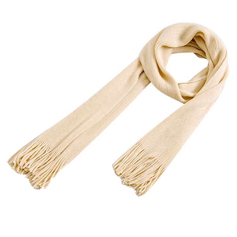 Boy Student's Winter Thick Cashmere Scarf